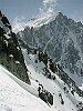 Photo de montagne, ski rando: Brche de la Somme<br>(La Brarde, Oisans)<br>Barre des Ecrins