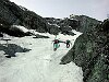 Photo de montagne, ski rando: Couloir Nord du Taillefer<br>Monte avec les crampons