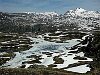Photo de montagne, ski rando: Couloir Nord du Taillefer<br>Lac Fourchu