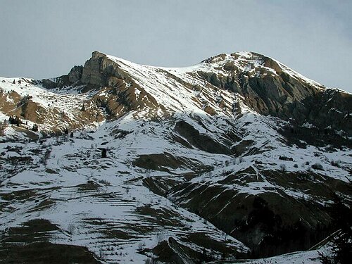 Photo montagne: Le Quermoz, depuis le Grand naves (Beaufortain)